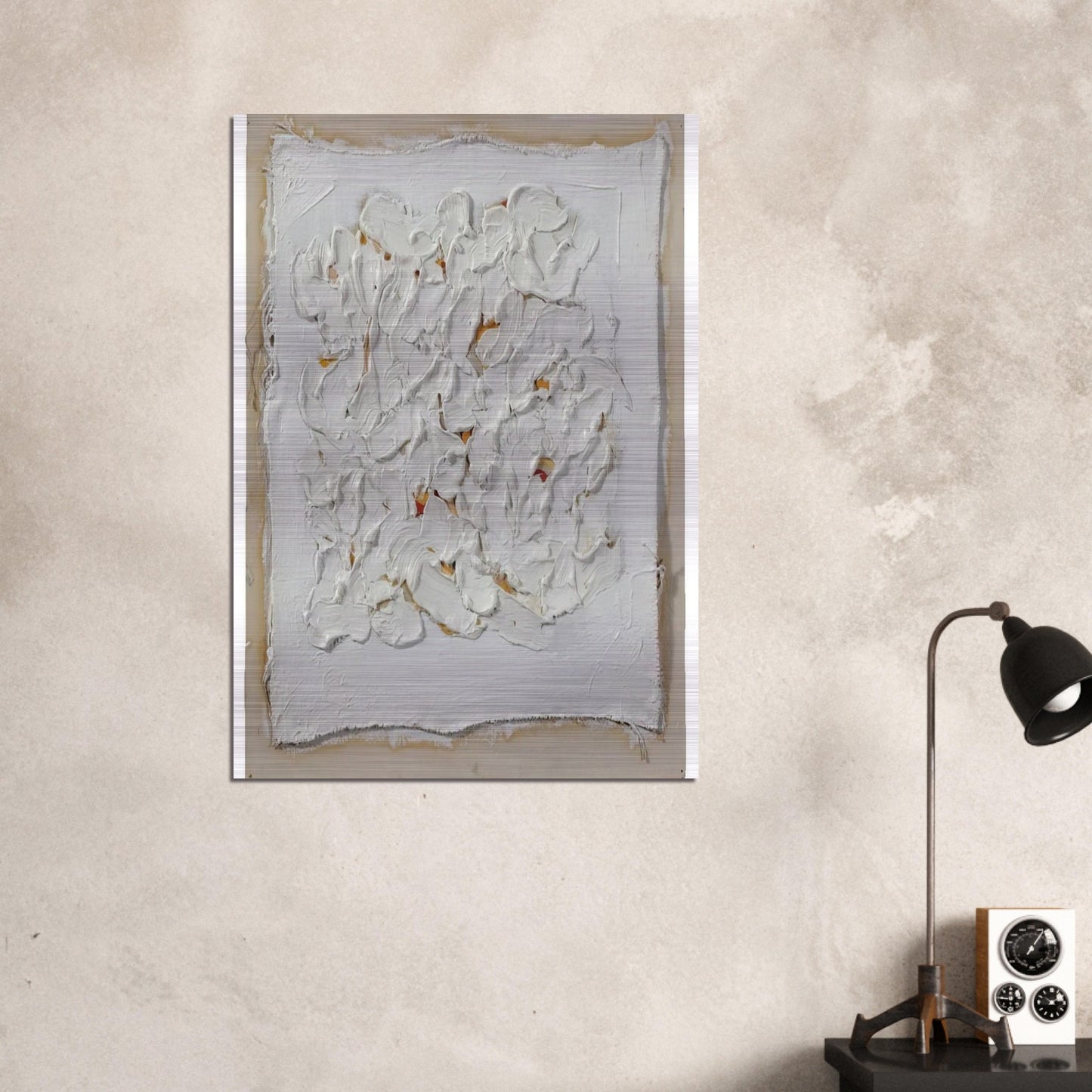 Untitled - Robert Ryman Brushed Aluminum Print - 70x100 cm / 28x40 inches | Robert Ryman Aluminum Print | Robert Ryman Prints