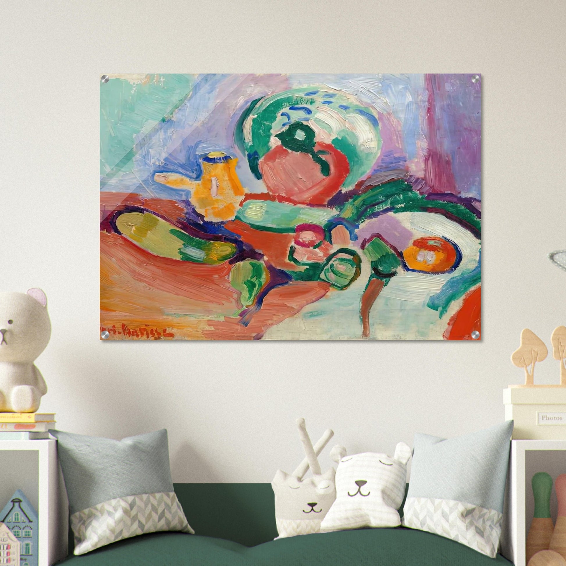 STILL LIFE WITH VEGETABLES 1905 - Henri Matisse Acrylic Print - 70x100 cm / 28x40″ inches