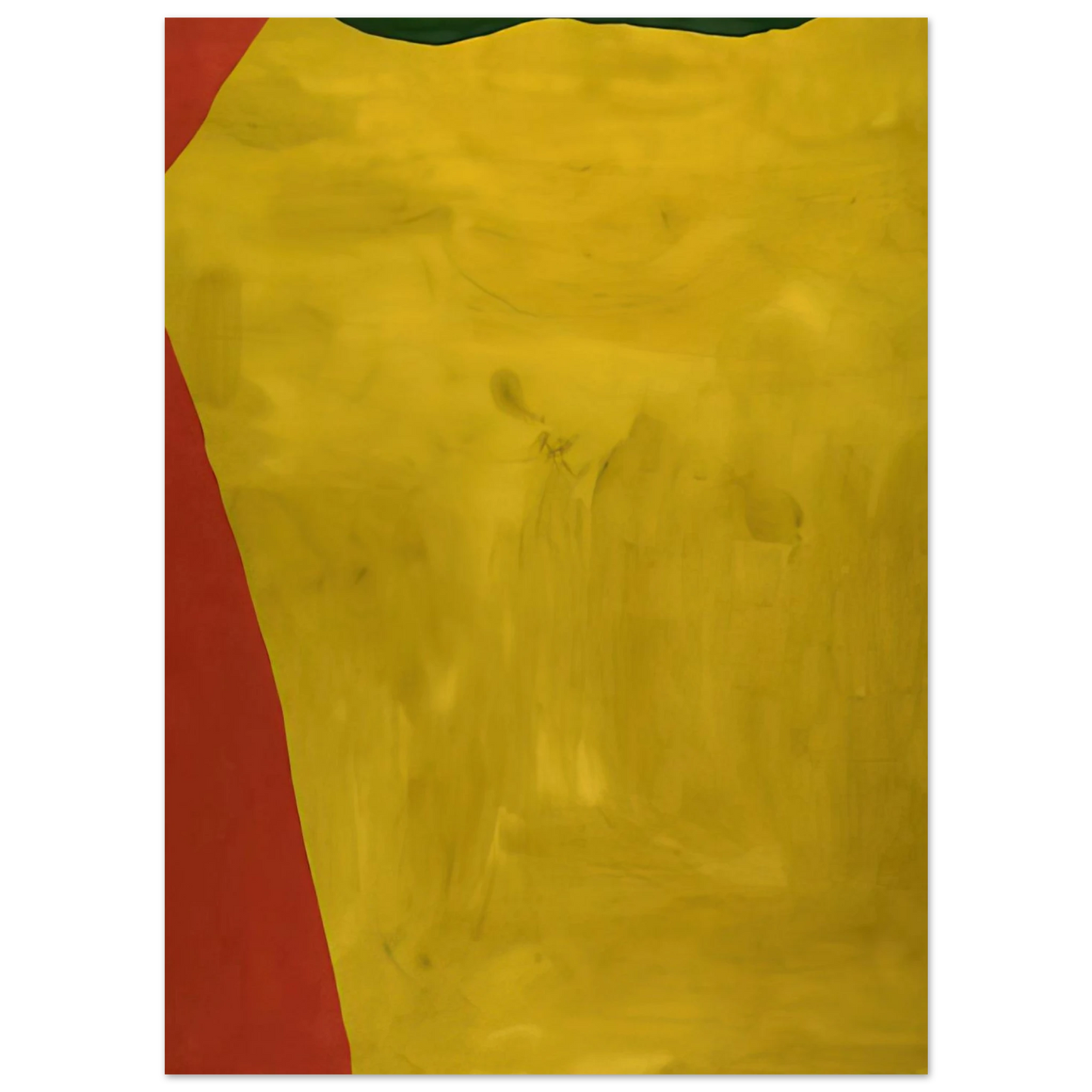 Helen Frankenthaler - Blessing of the Fleet - 1969 Wall art - 21x29.7 cm / 8x12" - Fine Art Poster-canvas - -
