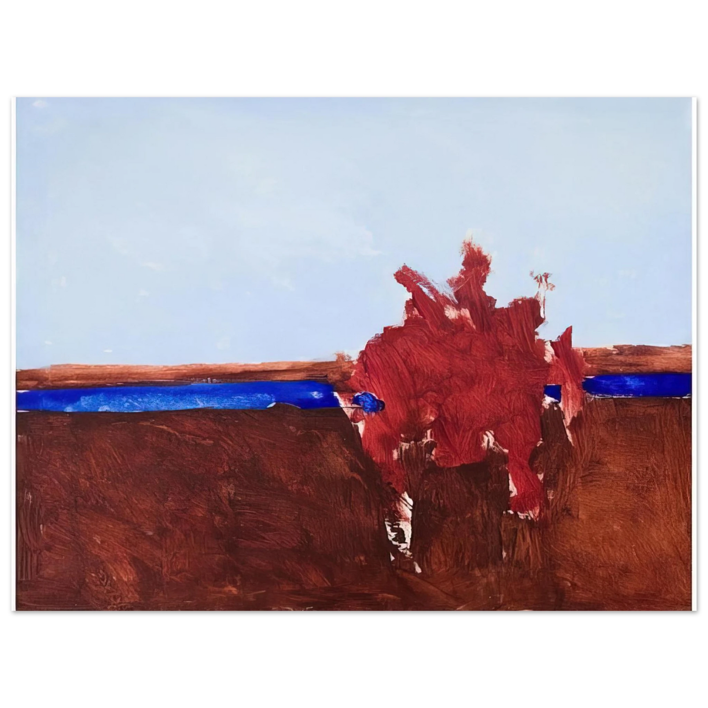 Theodoros Stamos - Untitled - 1963  75x100 cm / 30x40inches Fine Art Poster