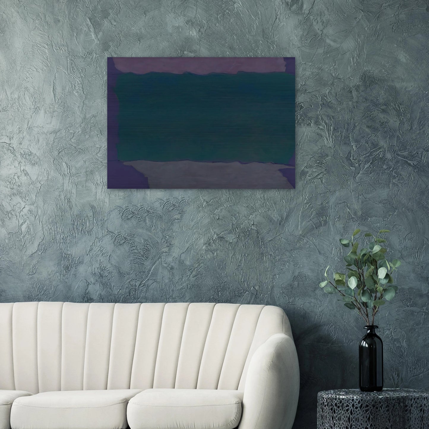Infinity Field Lefkada Series - 1980 - Theodoros Stamos Brushed Aluminum Print - 70x100 cm / 28x40 inches | Theodoros Stamos Aluminum Print | Theodoros Stamos Prints