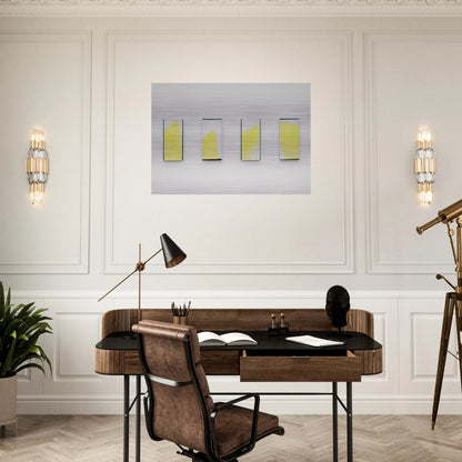Ohne Titel - 1977 - Blinky Palermo Brushed Aluminum Print - 70x100 cm / 28x40 inches | Blinky Palermo Aluminum Print | Blinky Palermo Prints
