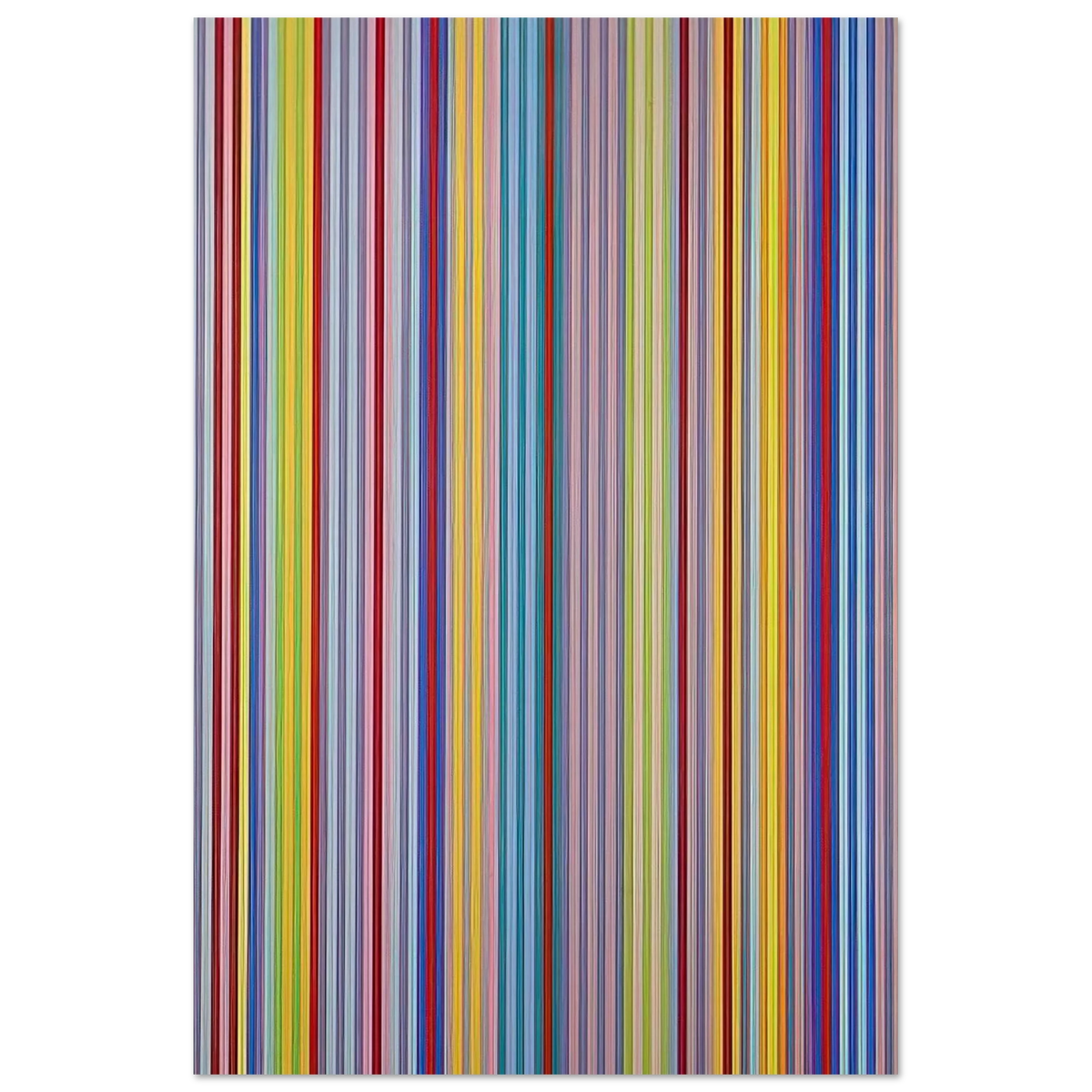 Battle for Grownups - 1970 - Gene Davis Art Prints - 100x150 cm / 40x60″ inches | Gene Davis Poster | Gene Davis Prints