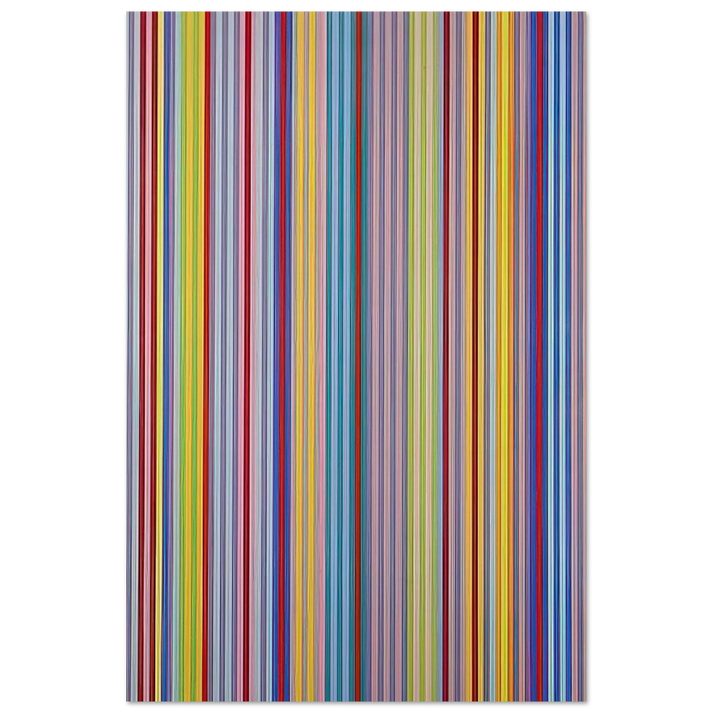Battle for Grownups - 1970 - Gene Davis Art Prints - 100x150 cm / 40x60″ inches | Gene Davis Poster | Gene Davis Prints