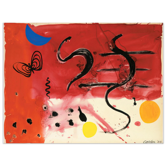 Alexander Calder - UNTITLED 1953 Fine Art Poster