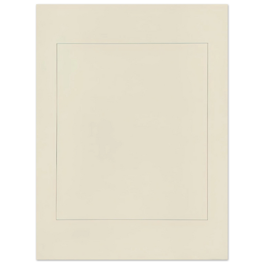 Robert Mangold - 104 PERIMETER SERIES  75x100 cm / 30x40inches Fine Art Poster