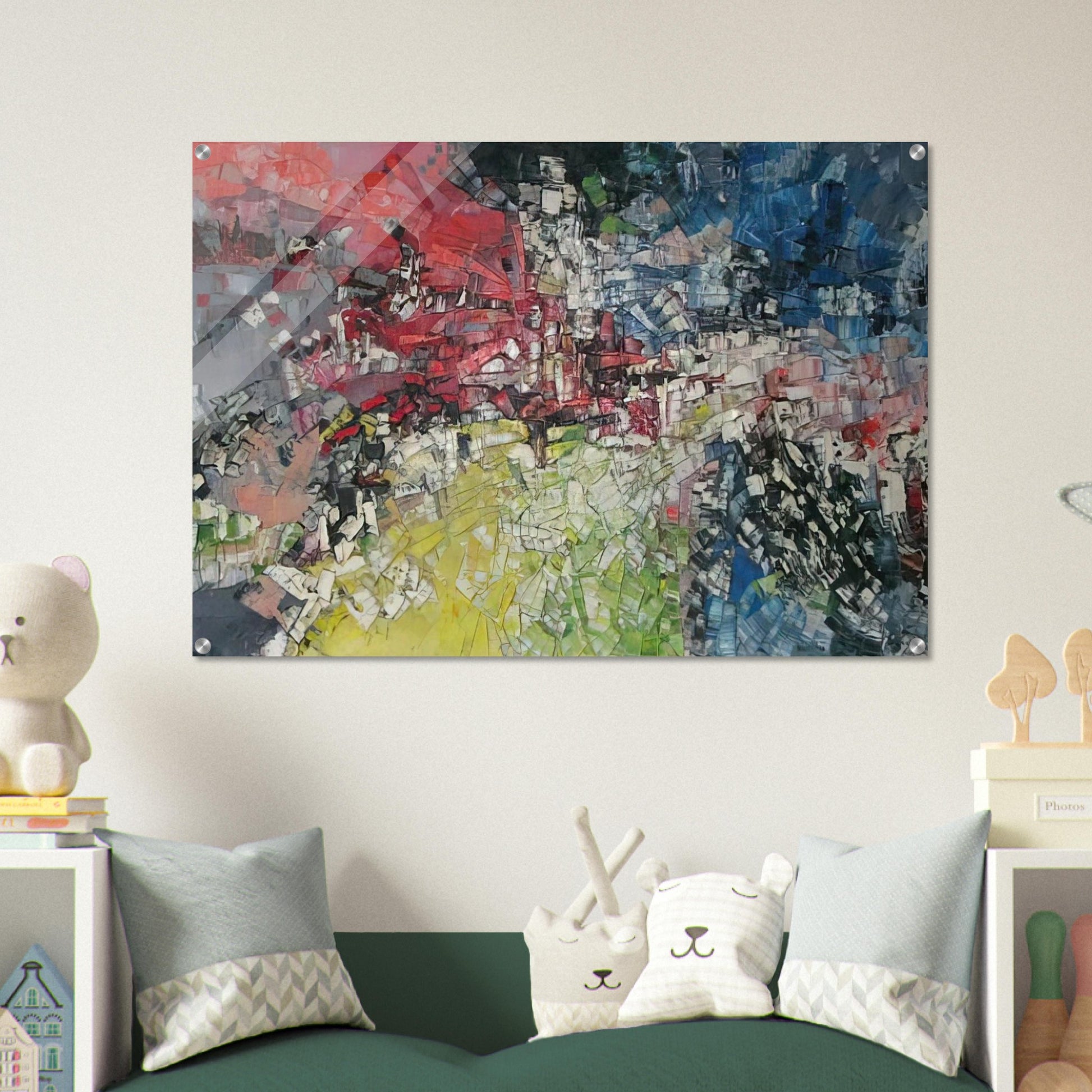 Horizons ouverts - Jean-Paul Riopelle Acrylic Print - 70x100 cm / 28x40″ inches