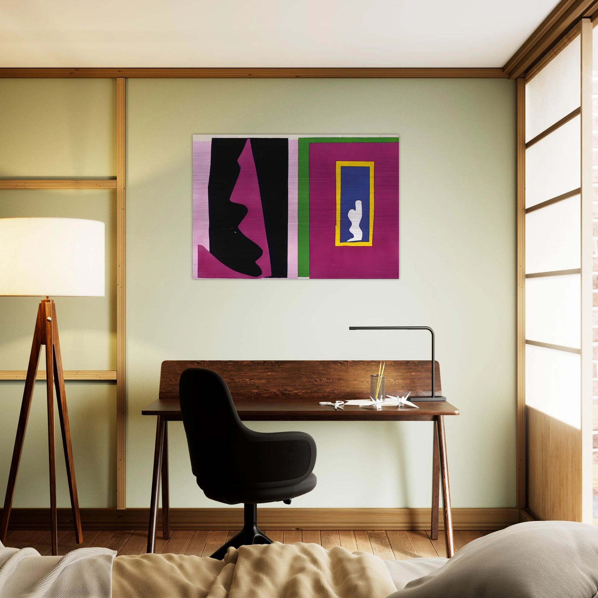 CUT OUTS - Henri Matisse Brushed Aluminum Print - 70x100 cm / 28x40 inches | Henri Matisse Aluminum Print | Henri Matisse Prints