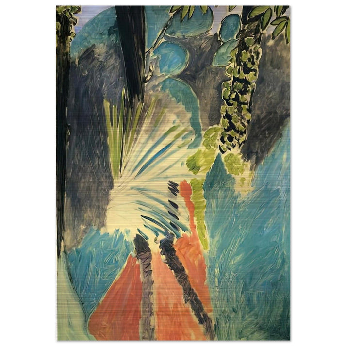 THE PALM 1912 - Henri Matisse Brushed Aluminum Print - 70x100 cm / 28x40 inches | Henri Matisse Aluminum Print | Henri Matisse Prints