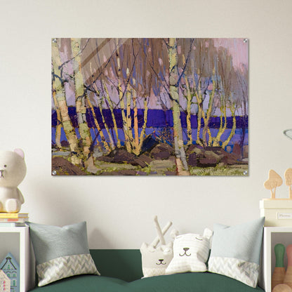 EVENING CANOE LAKE 1916 - Tom Thomson Acrylic Print - 70x100 cm / 28x40″ inches