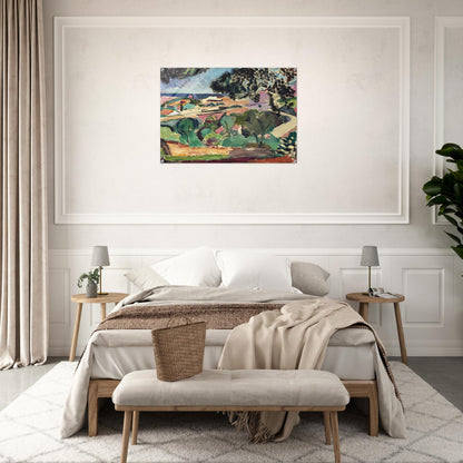 PAYSAGE DE COLLIOURE 1907 - Henri Matisse Acrylic Print - 70x100 cm / 28x40″ inches