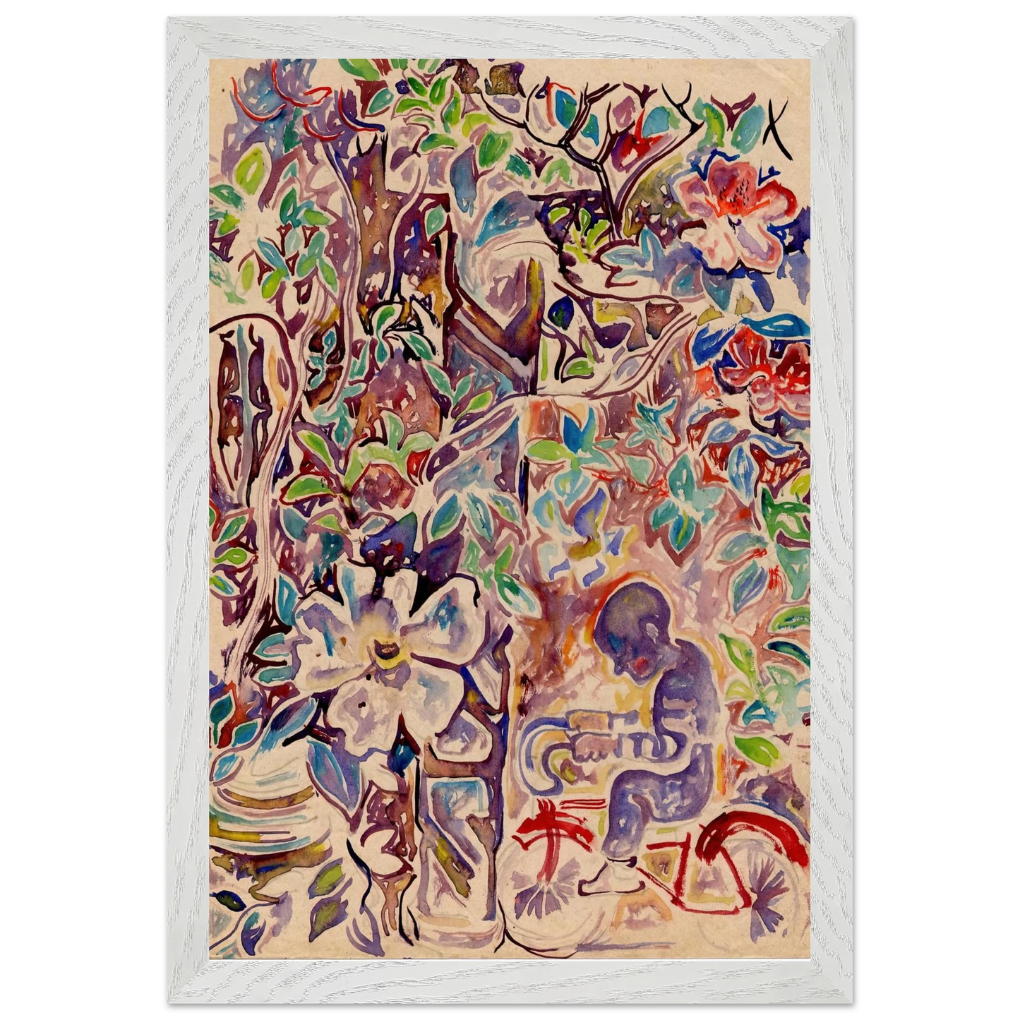 Walter Inglis Anderson - Walter Anderson Wall art - 27x35 cm / 11x14 inches - Fine Art Poster-canvas - -