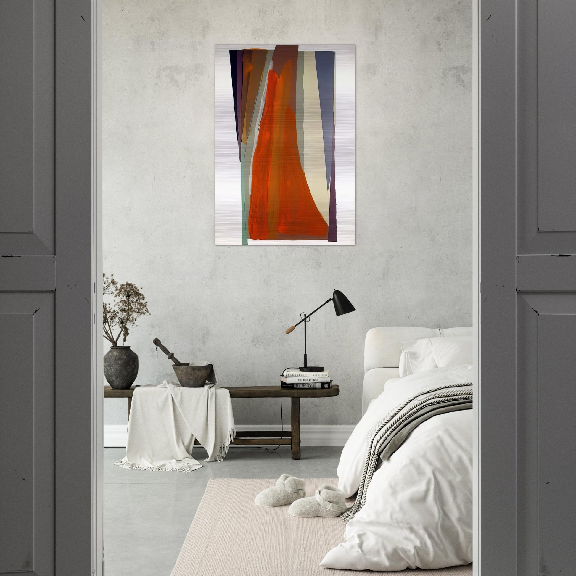 Untitled 9 - 1979 - Larry Zox Brushed Aluminum Print - 70x100 cm / 28x40 inches | Larry Zox Aluminum Print | Larry Zox Prints