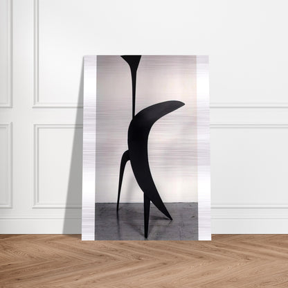 THE BIG EAR 1943 - Alexander Calder Brushed Aluminum Print - 70x100 cm / 28x40 inches | Alexander Calder Aluminum Print | Alexander Calder Prints