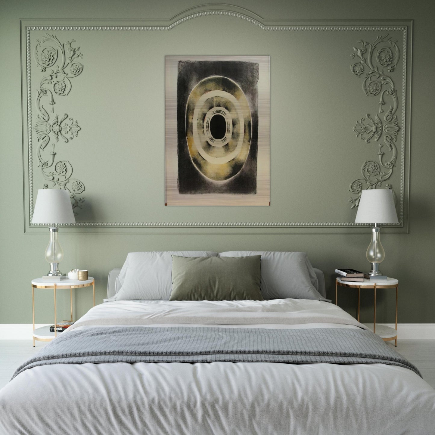 SIXTH STONE III 1964 - Lee Bontecou Brushed Aluminum Print - 70x100 cm / 28x40 inches | Lee Bontecou Aluminum Print | Lee Bontecou Prints