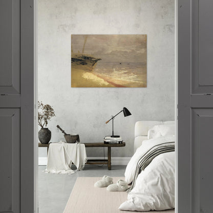 Sea. Gloomy Day - Arkhyp Kuindzhi Brushed Aluminum Print - 70x100 cm / 28x40 inches | Arkhyp Kuindzhi Aluminum Print | Arkhyp Kuindzhi Prints