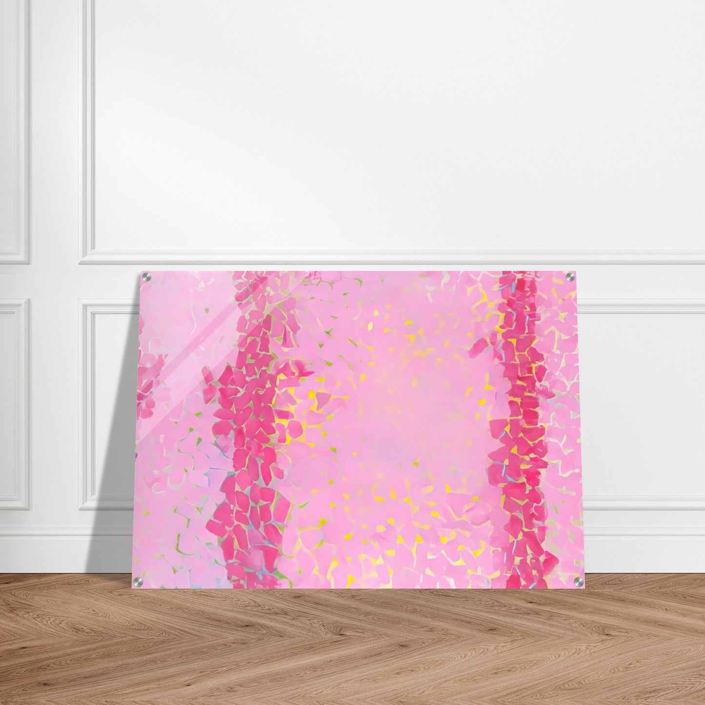WIND AND CREPE MYRTLE CONCERTO 1973 - Alma Woodsey Thomas Acrylic Print - 70x100 cm / 28x40″ inches | Alma Woodsey Thomas Wall Art | Alma Woodsey Thomas Prints