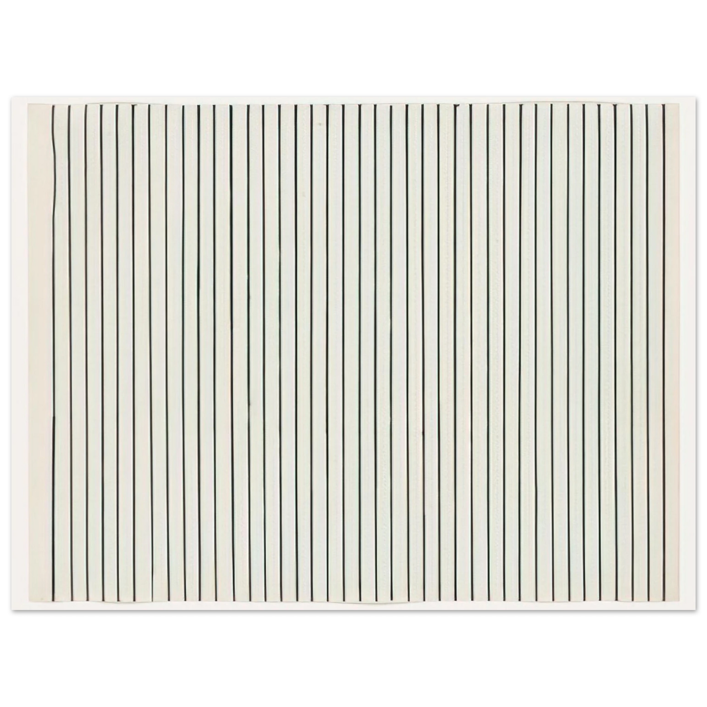 Ellsworth Kelly - Vertical Lines from the series Line Form Color  75x100 cm / 30x40inches Fine Art Poster