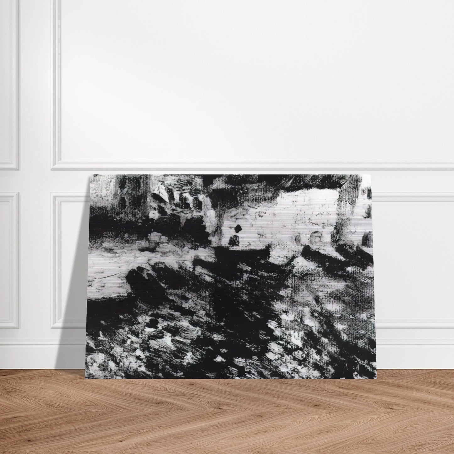 PORT DOGUE CADAQUES - Salvador Dali Brushed Aluminum Print - 70x100 cm / 28x40 inches | Salvador Dali Aluminum Print | Salvador Dali Prints
