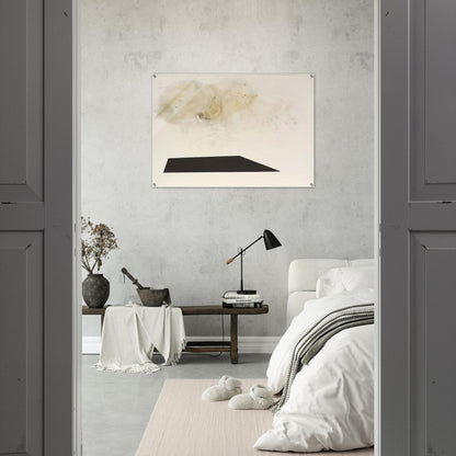 Dramatic Fire - 1989 - John Cage Acrylic Print - 70x100 cm / 28x40″ inches | John Cage Wall Art | John Cage Prints