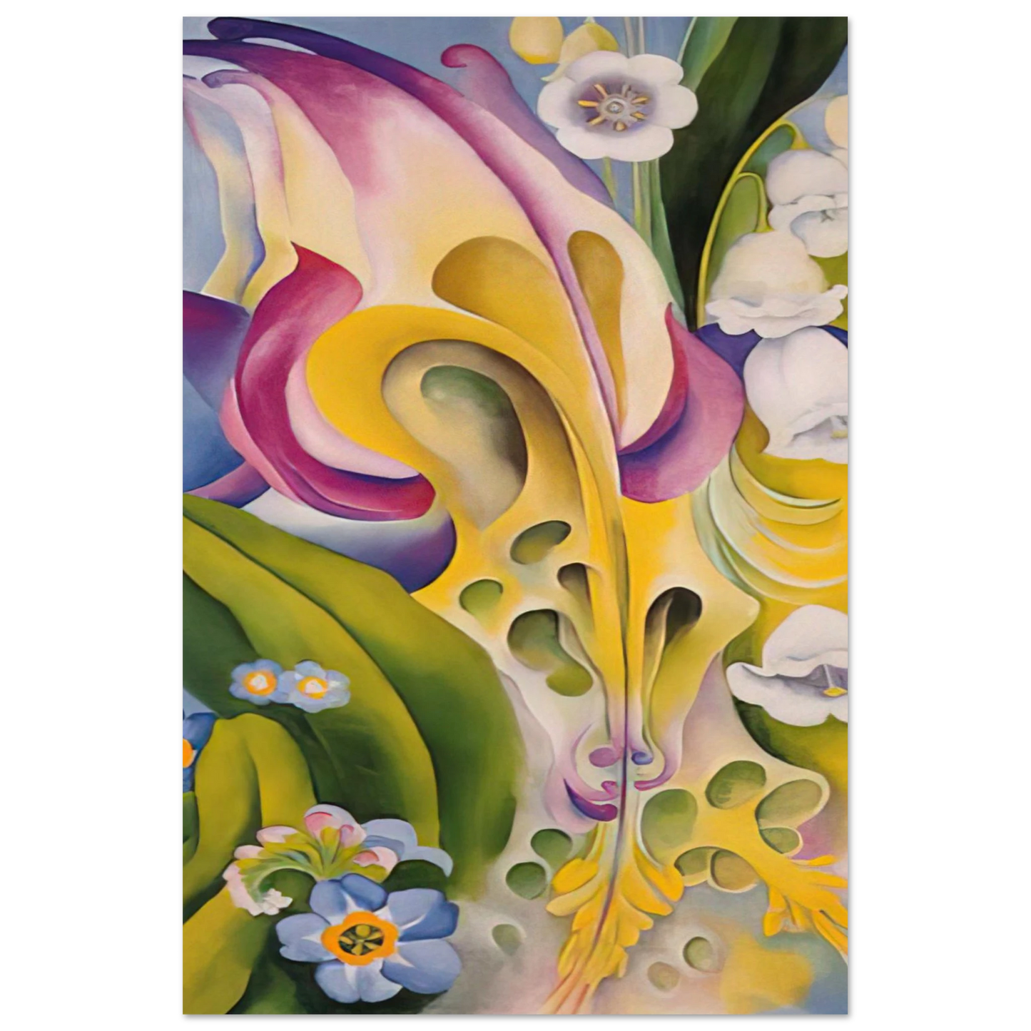 Georgia O'Keeffe - From the Old Garden No 2 Fine Art Poster