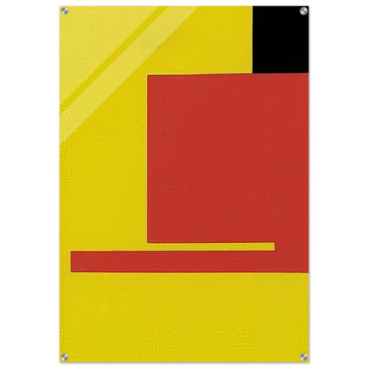 Negativo-Positivo - 1953 - Bruno Munari Acrylic Print - 70x100 cm / 28x40″ inches | Bruno Munari Wall Art | Bruno Munari Prints