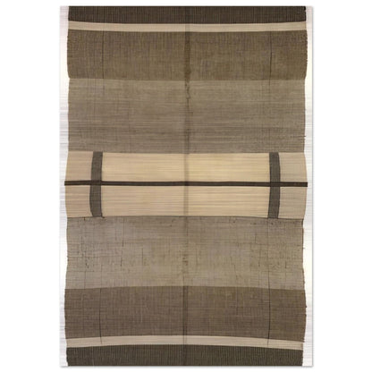 WALL HANGING 1924 - Anni Albers Brushed Aluminum Print - 70x100 cm / 28x40 inches | Anni Albers Aluminum Print | Anni Albers Prints