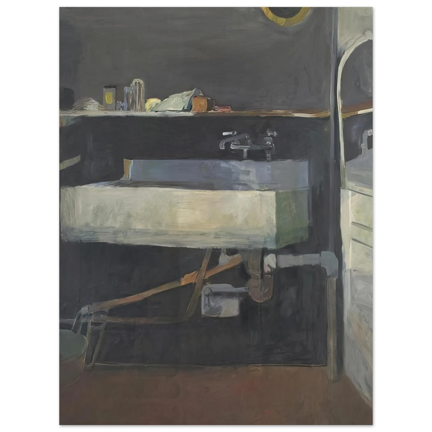 Richard Diebenkorn - Corner of Studio Ã¢â‚¬â€œ Sink  75x100 cm / 30x40inches Fine Art Poster