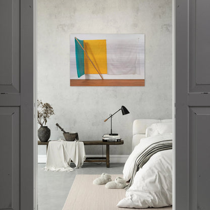 PILOT JAMMER 1975 - Robert Rauschenberg Brushed Aluminum Print - 70x100 cm / 28x40 inches | Robert Rauschenberg Aluminum Print | Robert Rauschenberg Prints