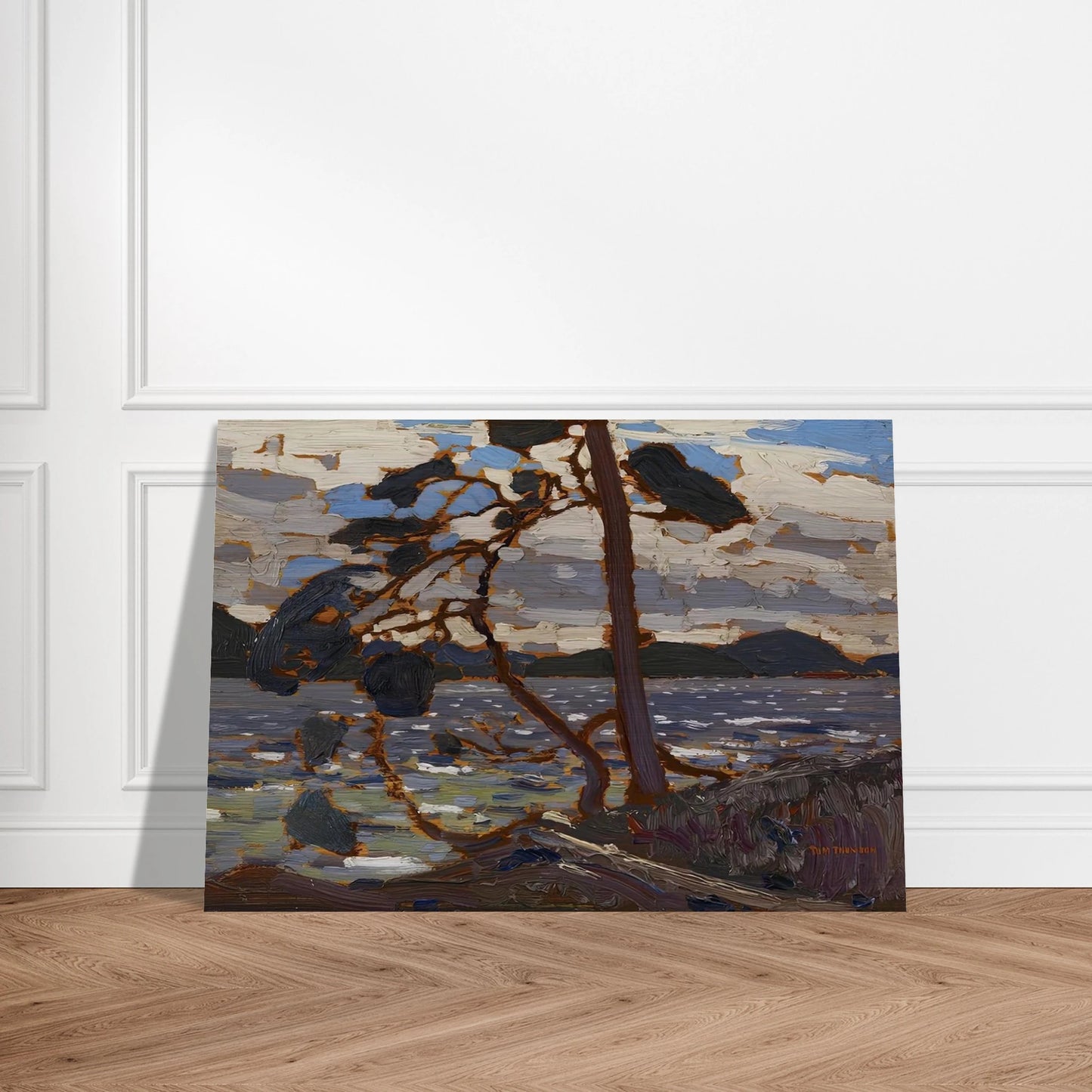 SKETCH FOR THE WEST WIND 1916 - Tom Thomson Brushed Aluminum Print - 70x100 cm / 28x40 inches | Tom Thomson Aluminum Print | Tom Thomson Prints