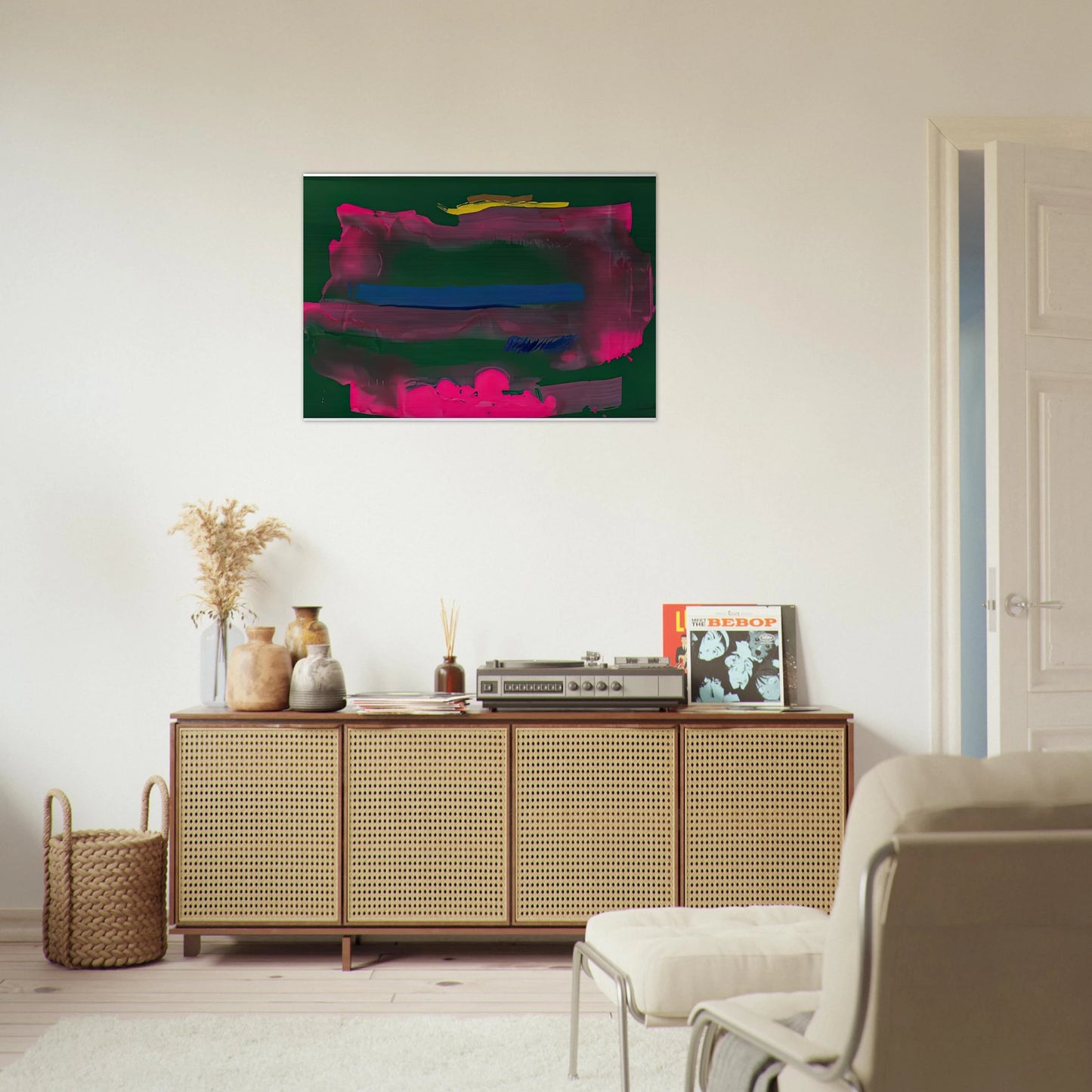 Reef, 1991- - Helen Frankenthaler Brushed Aluminum Print - 70x100 cm / 28x40 inches | Helen Frankenthaler Aluminum Print | Helen Frankenthaler Prints