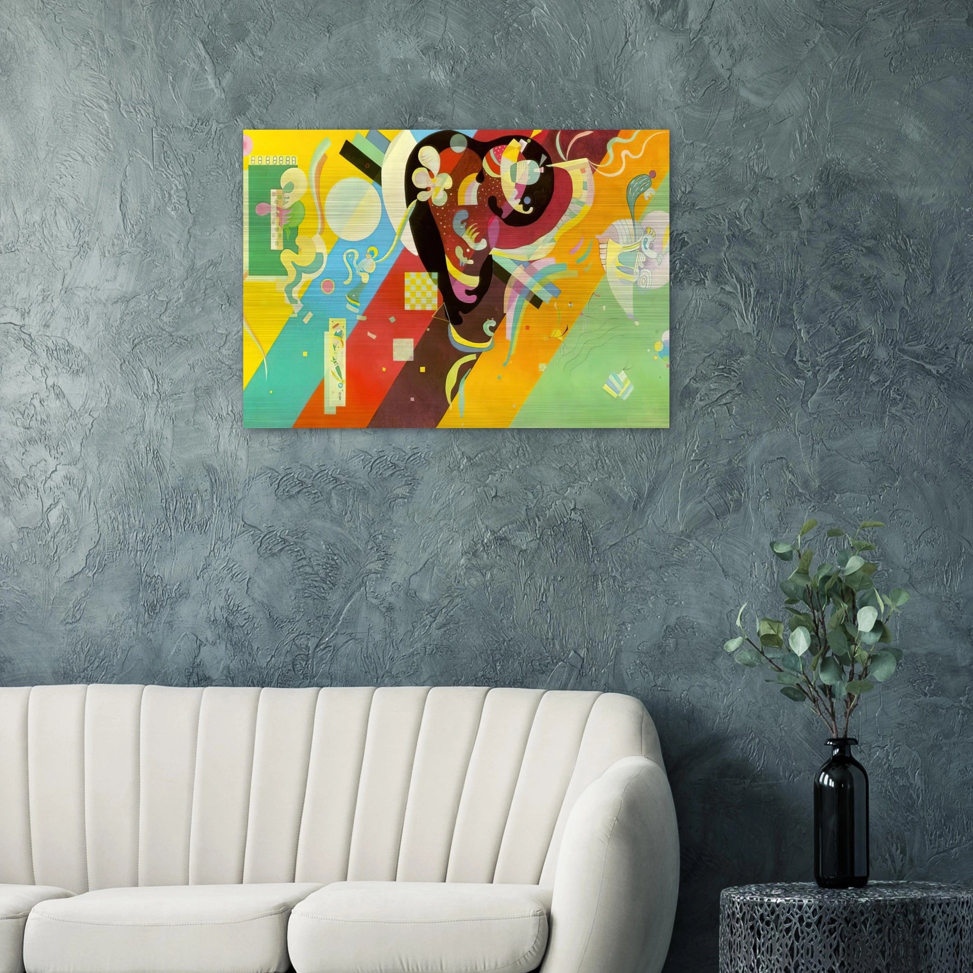 COMPOSITION IX 1936 - Wassily Kandinsky Brushed Aluminum Print - 70x100 cm / 28x40 inches | Wassily Kandinsky Aluminum Print | Wassily Kandinsky Prints