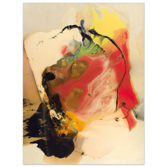 Paul Jenkins - Pompey's Head - 1958  75x100 cm / 30x40inches Fine Art Poster