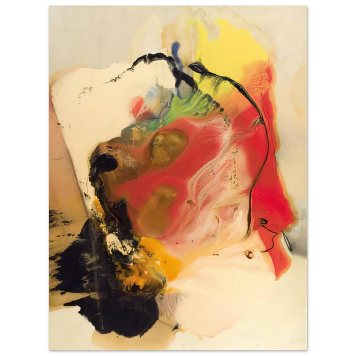 Paul Jenkins - Pompey's Head - 1958  75x100 cm / 30x40inches Fine Art Poster