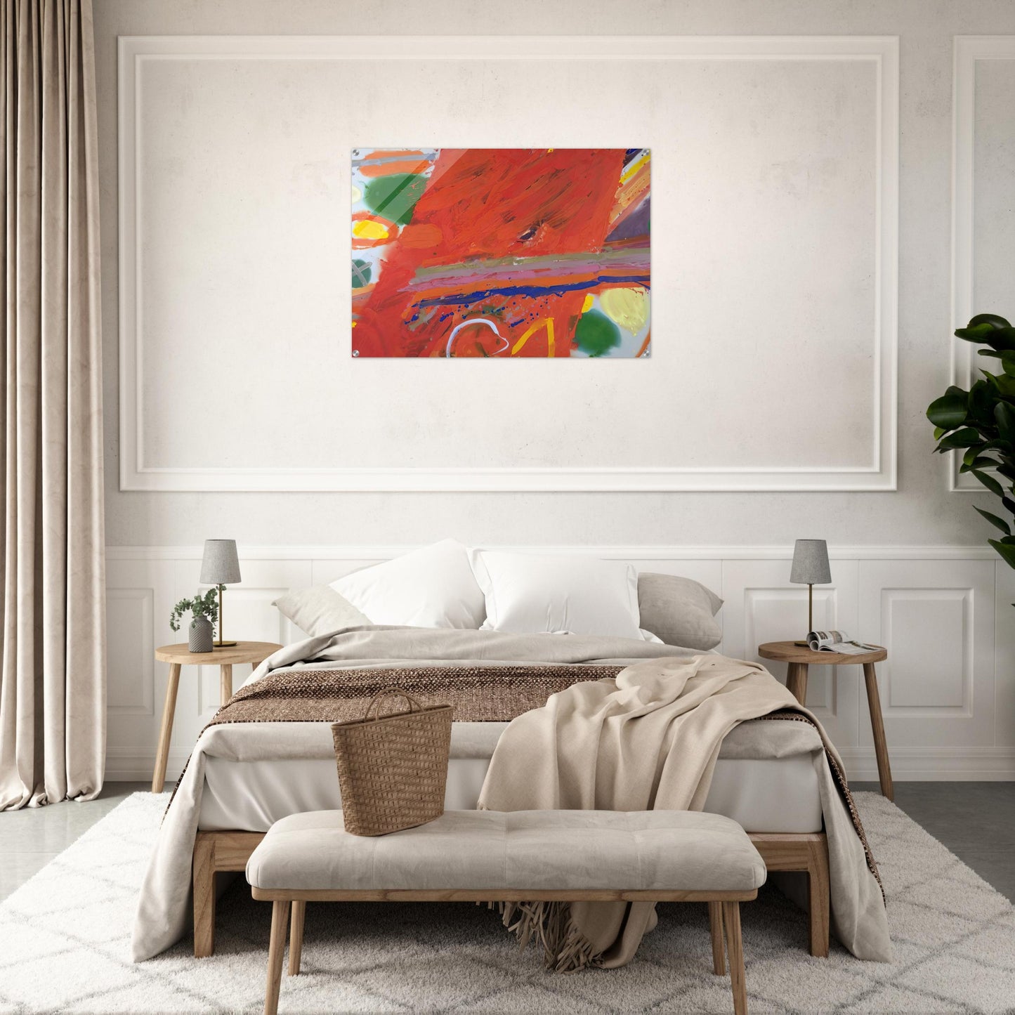 Empress - 1982 - Albert Irvin Acrylic Print - 70x100 cm / 28x40″ inches | Albert Irvin Wall Art | Albert Irvin Prints