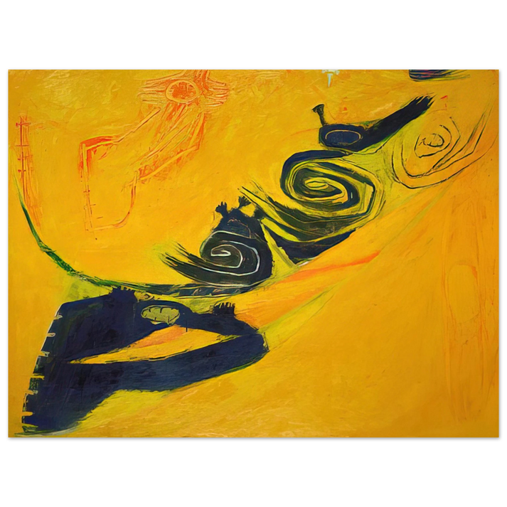 Frank Lobdell - Summer - 1962  75x100 cm / 30x40inches Fine Art Poster